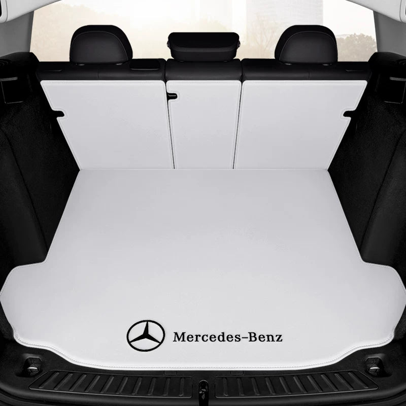 Mercedes-Benz Signature Trunk Liner – Ivory White Half Surround Set