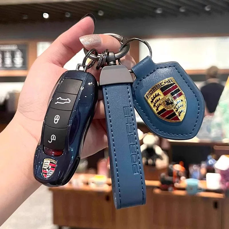 Porsche Signature Gloss Key Shell – 13-Colour Crest Collection and Houndstooth Edition