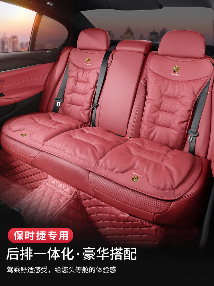Porsche seat cushions: new Cayenne Panamera Macan 718 911 interior seat cushion covers suitable for all seasons