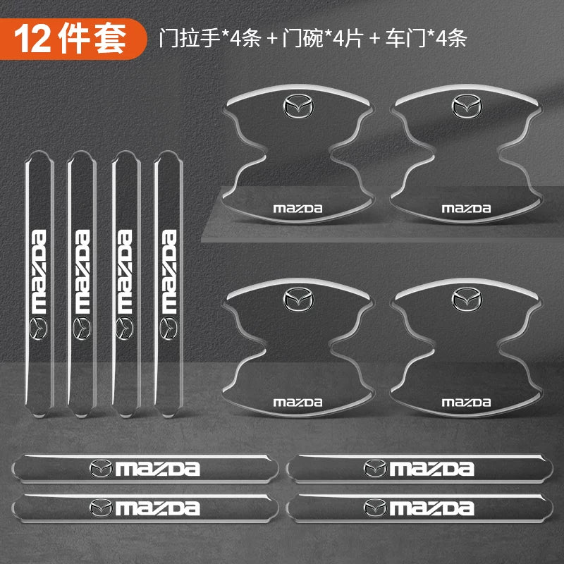 Car door handle stickers, door bowl protectors, anti-scratch scratch protectors, transparent paint protective films, decorative supplies