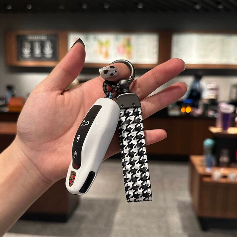 Porsche Signature Gloss Key Shell – 13-Colour Crest Collection and Houndstooth Edition