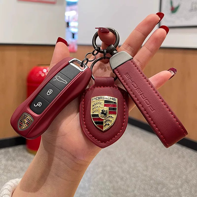 Porsche Signature Gloss Key Shell – 13-Colour Crest Collection and Houndstooth Edition