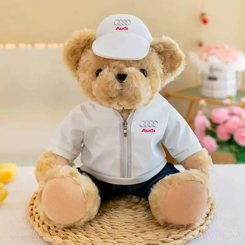 Car Emblem Teddy Bear – Audi emblem cap and jacket