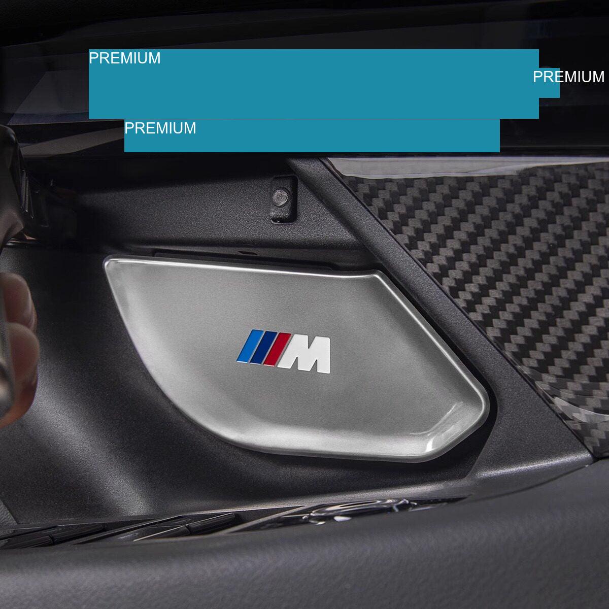 Комплект защитных накладок на внутренние дверные ручки BMW (4 шт.)