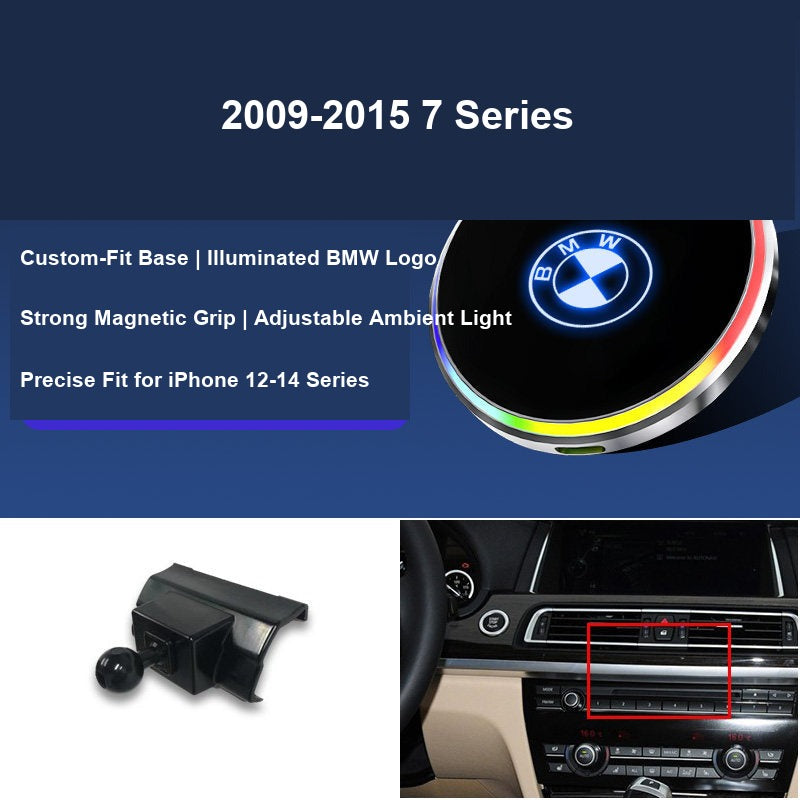 BMW magnetic phone mount 2009-2015 7 Series fitment