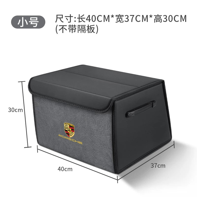 Suitable for Porsche car trunk storage, Cayenne Macan, Palamella, Taycan car organizer