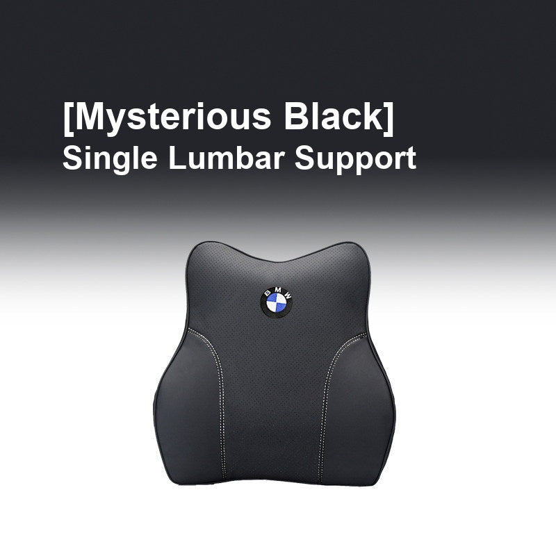 BMW Mysterious Black - Single Lumbar Support - Memory Foam Cushion