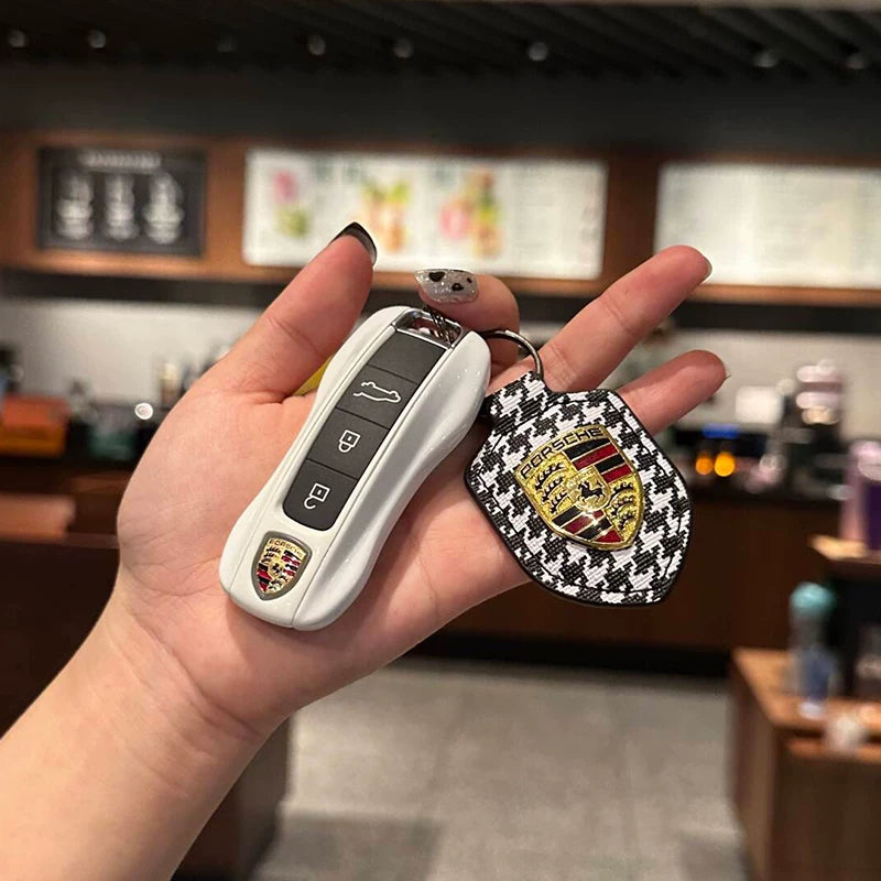 Porsche Signature Gloss Key Shell – 13-Colour Crest Collection and Houndstooth Edition