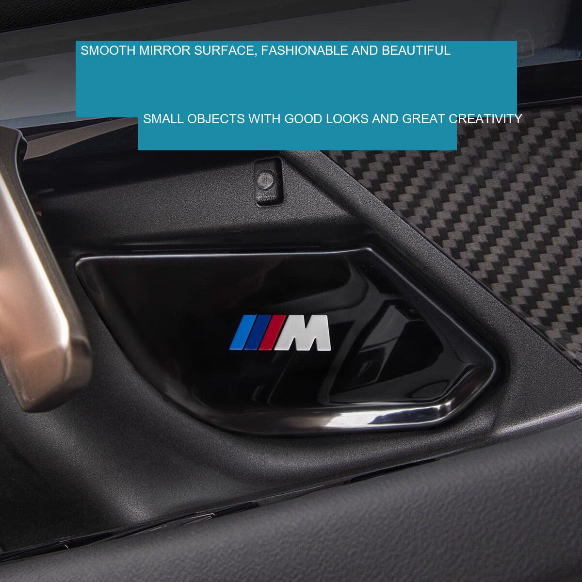 Комплект защитных накладок на внутренние дверные ручки BMW (4 шт.)