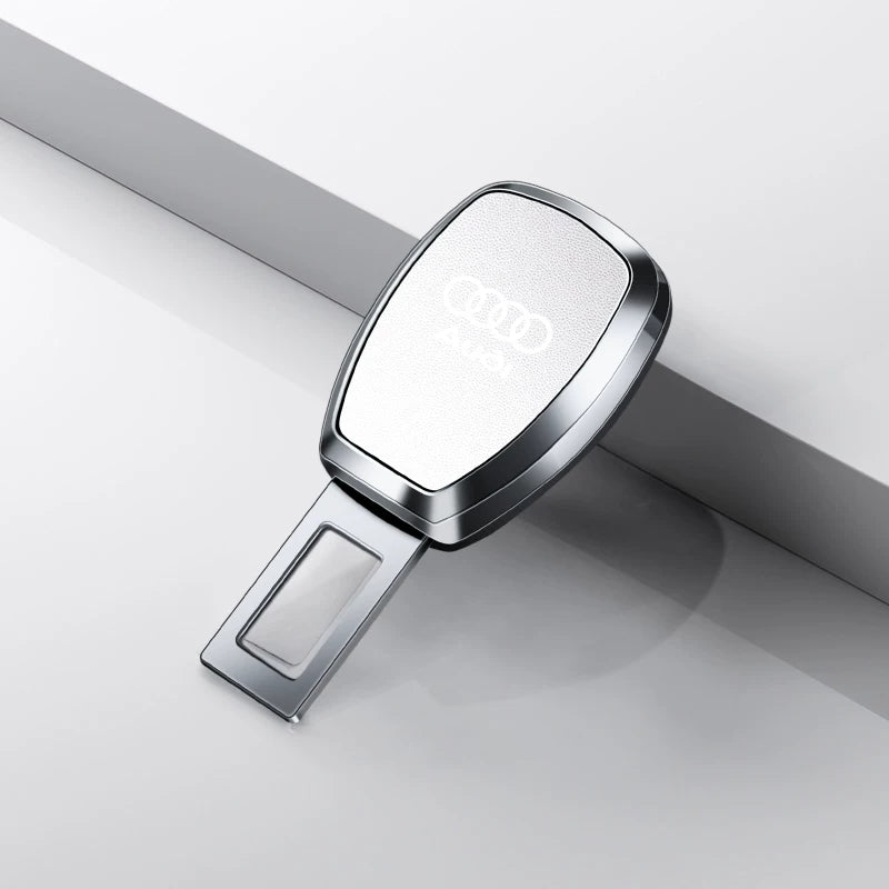 Audi Signature Seat Belt Extender – Nappa-Grain Chrome Edition