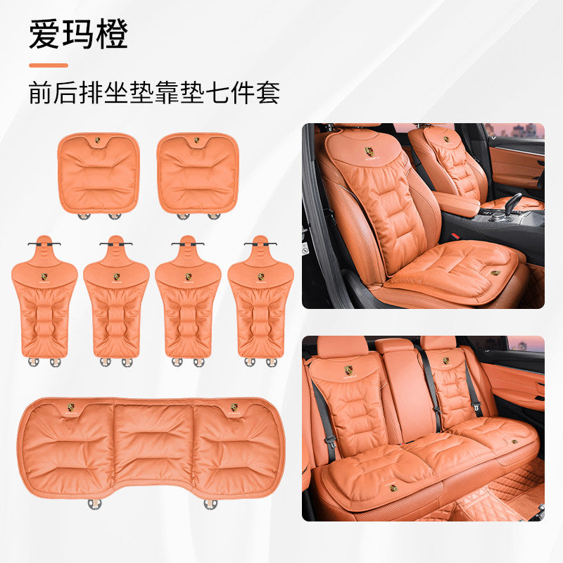 Porsche seat cushions: new Cayenne Panamera Macan 718 911 interior seat cushion covers suitable for all seasons