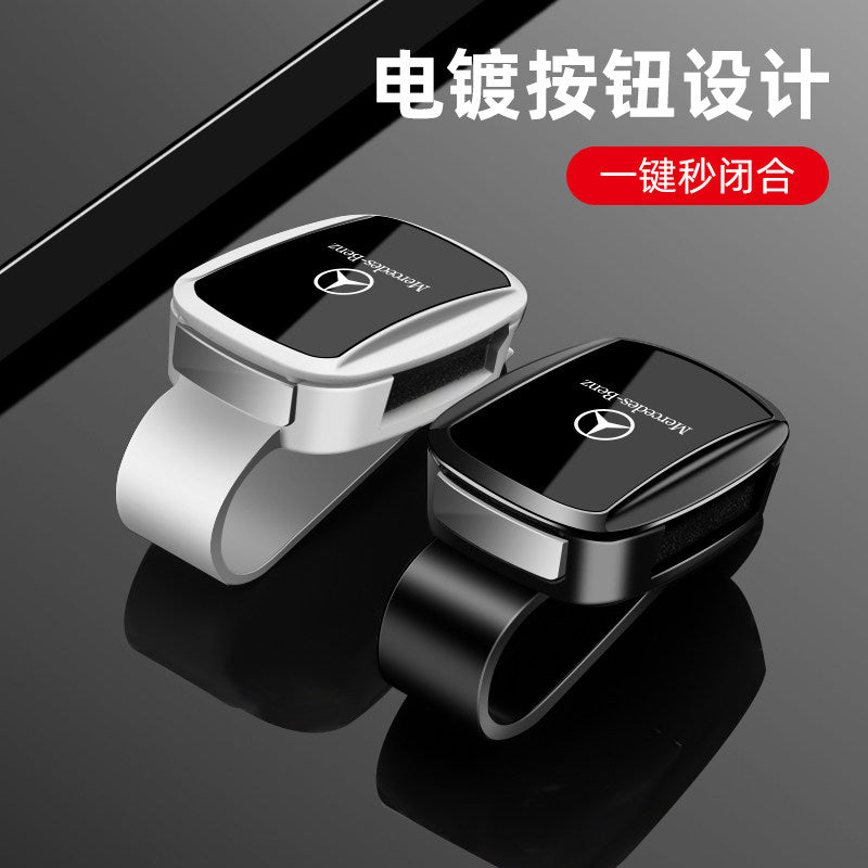 Mercedes-Benz car glasses clip A-class C-class C260LE class E300LGLA GLB GLC car sunglasses storage decoration