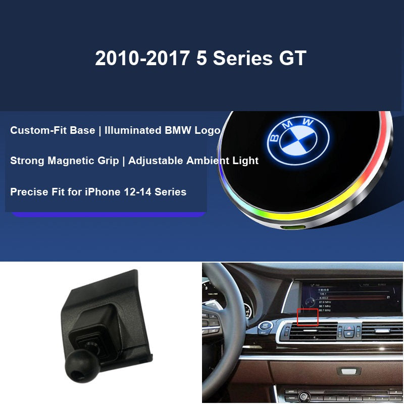 BMW magnetic phone mount 2010-2017 5 Series GT fitment