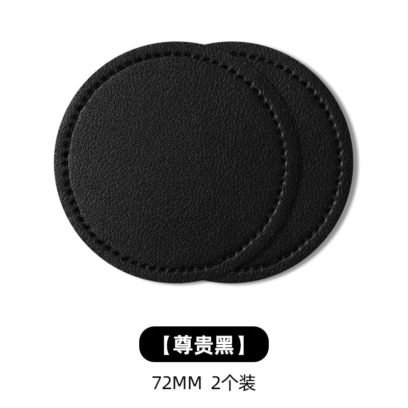 For Porsche cayenne panamera Macan 9117 18Taycan leather car water coaster