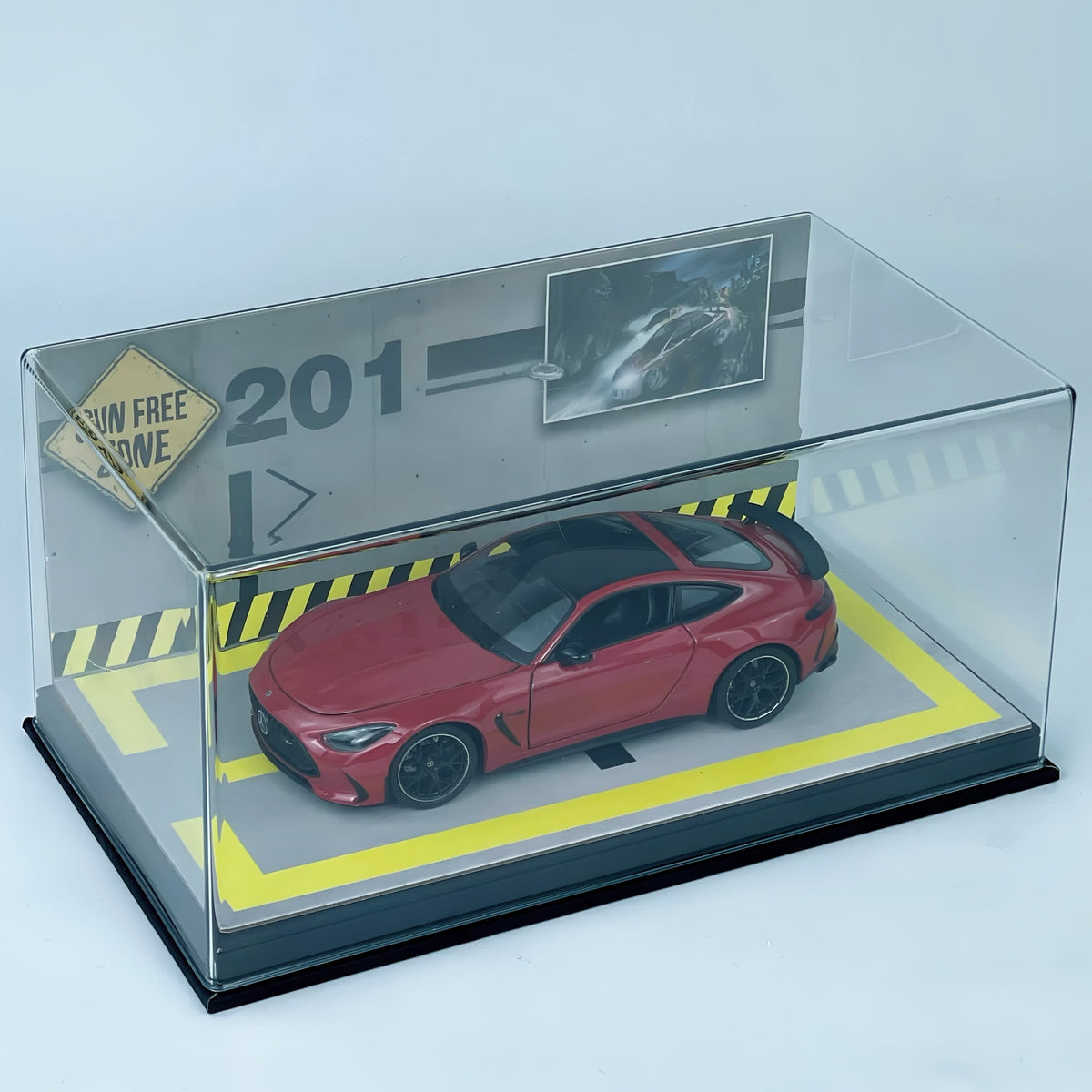 نموذج دييكاست سبيكة Mercedes-Benz AMG GT63 بمقياس 1:24 - إصدار لوحة أرقام مخصصة