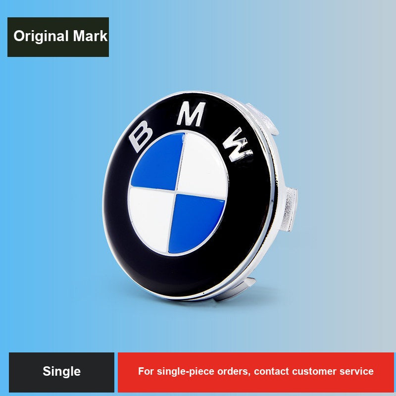 BMW original mark hub light single piece