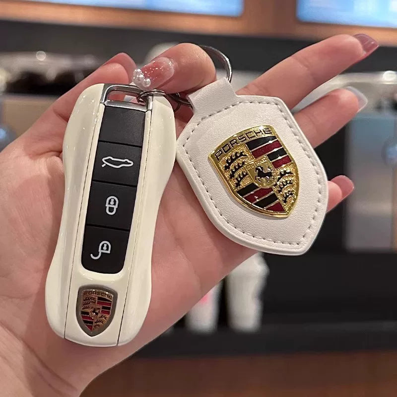 Porsche Signature Gloss Key Shell – 13-Colour Crest Collection and Houndstooth Edition