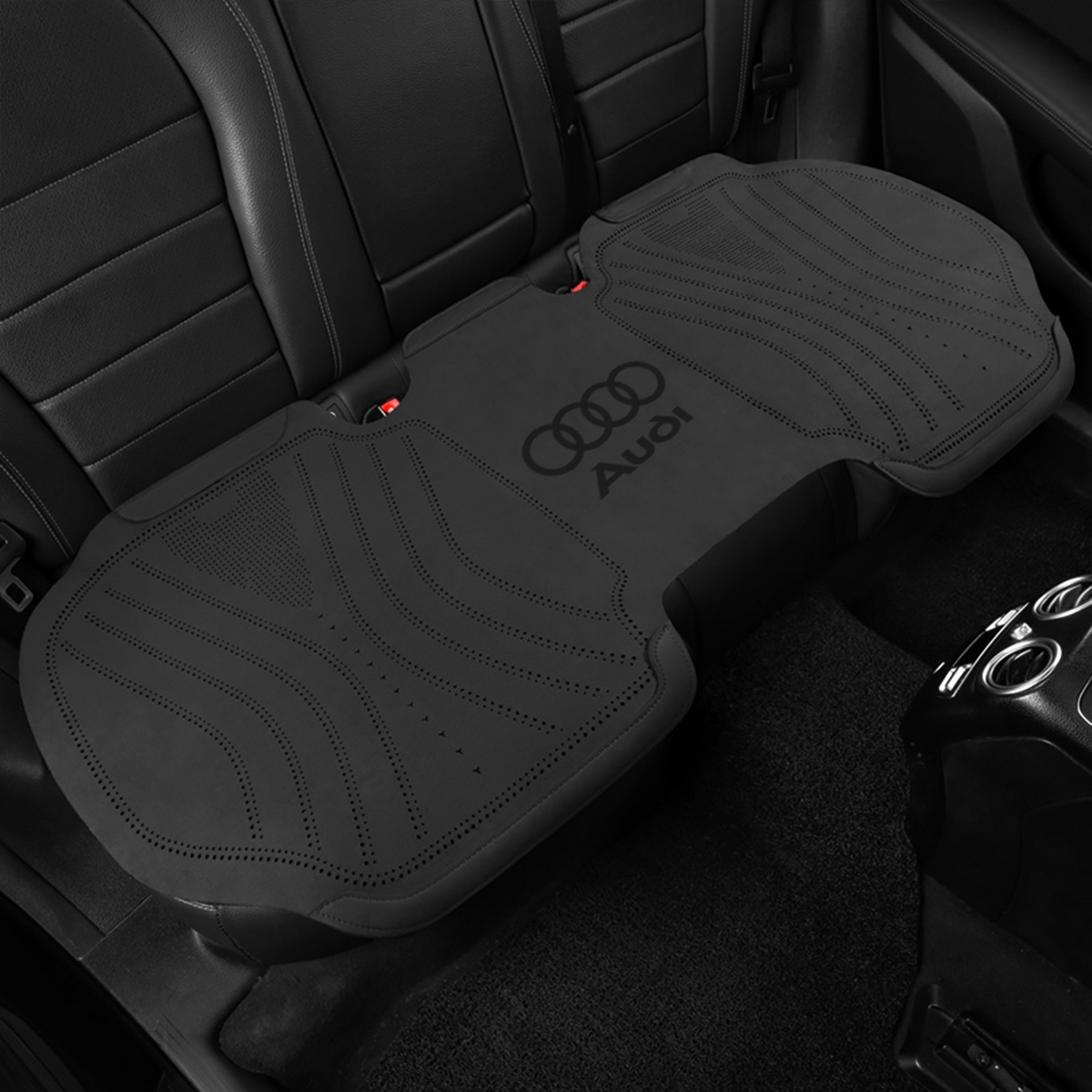 Audi suede seat cushion – Black rear bench cushion