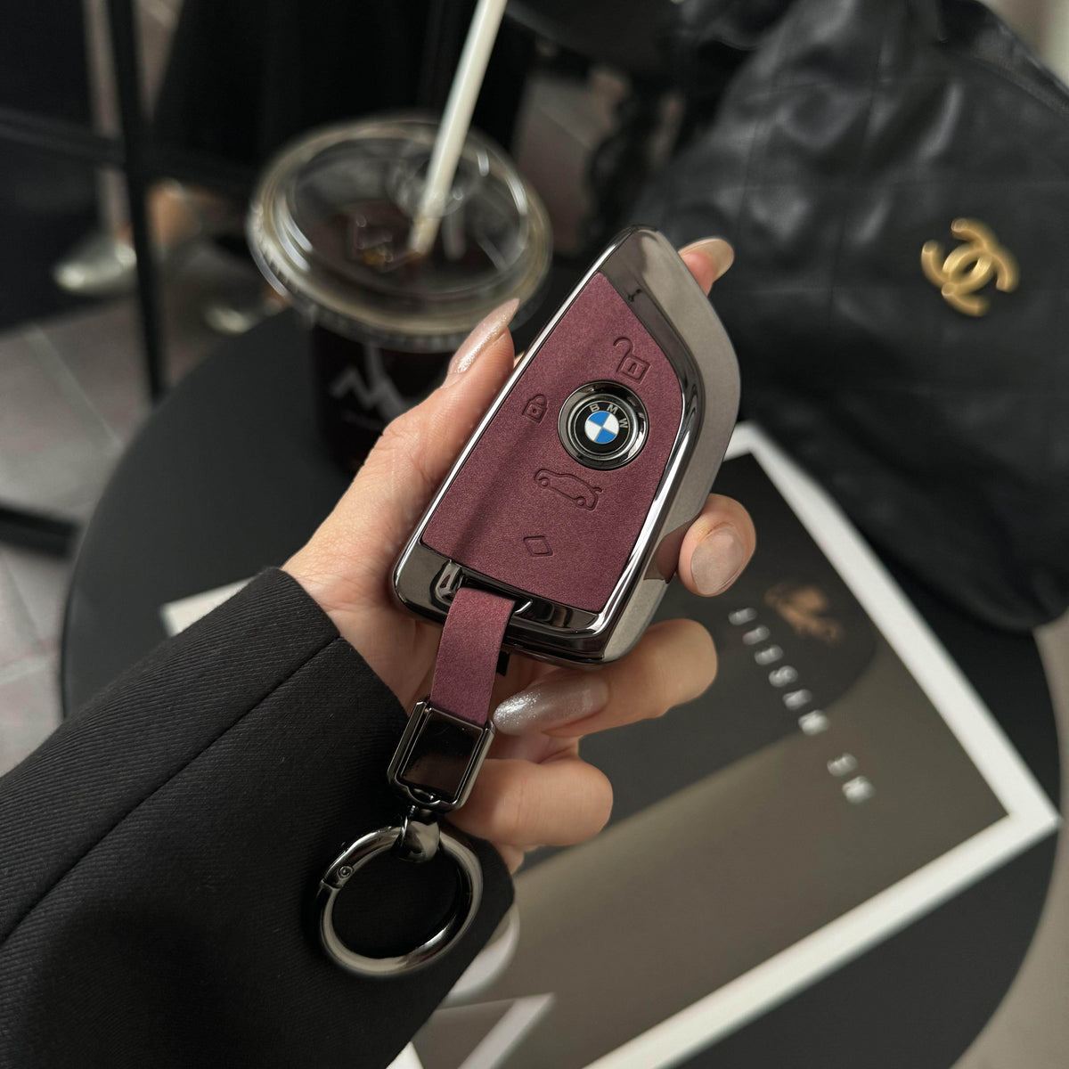 Compatible with BMW key covers, new 5 Series 7 X1 X5 X3 shell X4 X6 35 530 Blade 3 Series 325li buckle