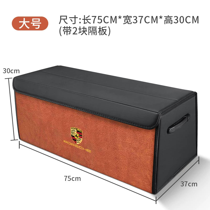Suitable for Porsche car trunk storage, Cayenne Macan, Palamella, Taycan car organizer