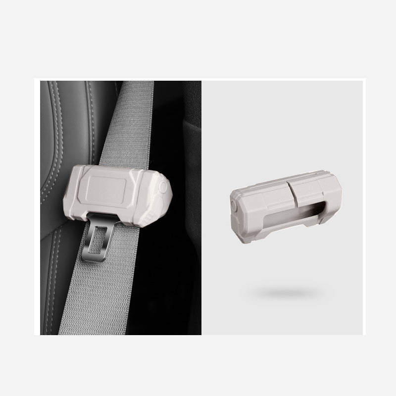 BMW M seat belt buckle silicone cover off-white large size