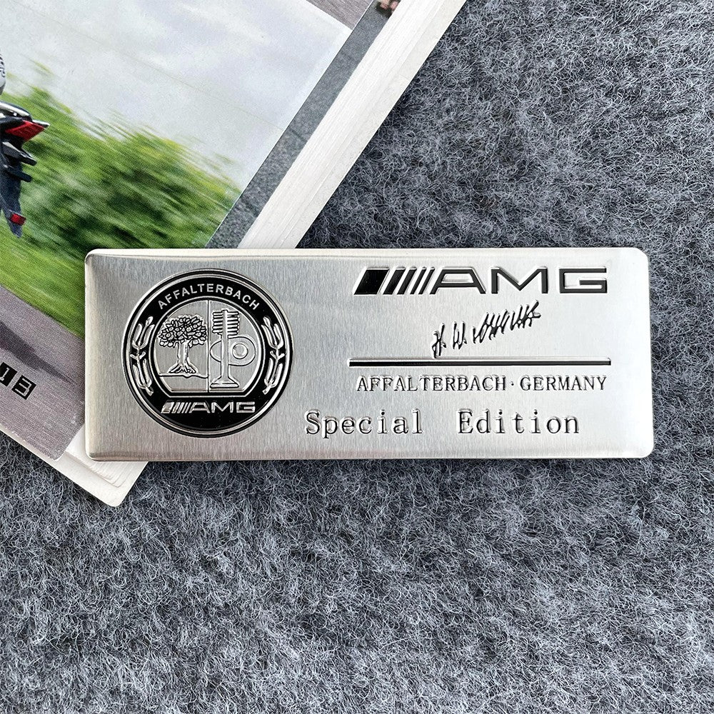 BMW & Mercedes-Benz Metal Emblem Badge Stickers