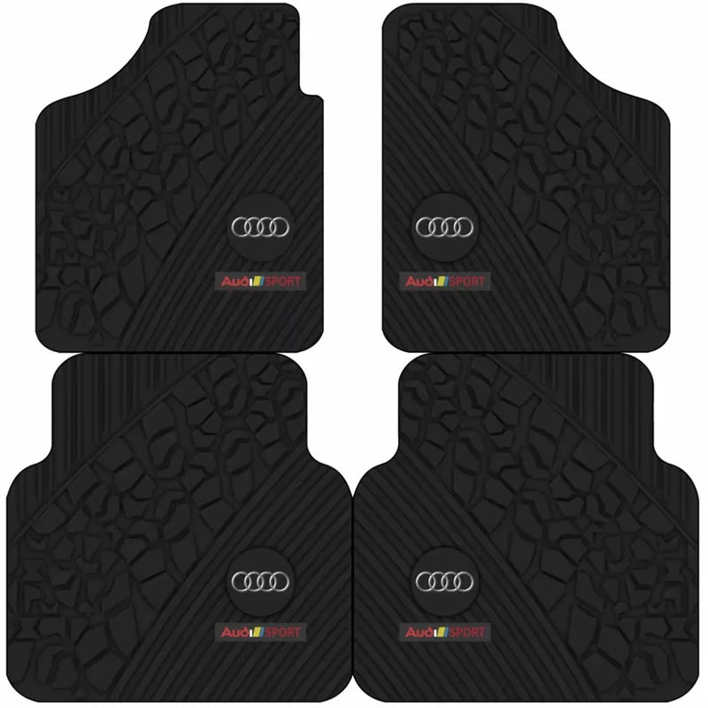 Audi Sport all-weather floor mat set – Black Stone