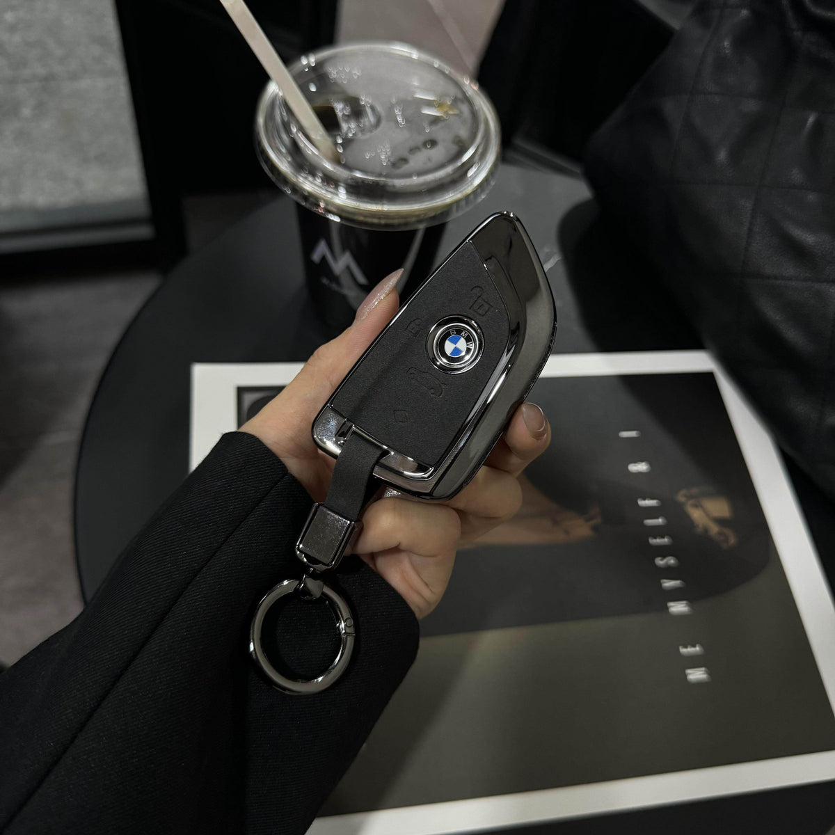 Compatible with BMW key covers, new 5 Series 7 X1 X5 X3 shell X4 X6 35 530 Blade 3 Series 325li buckle