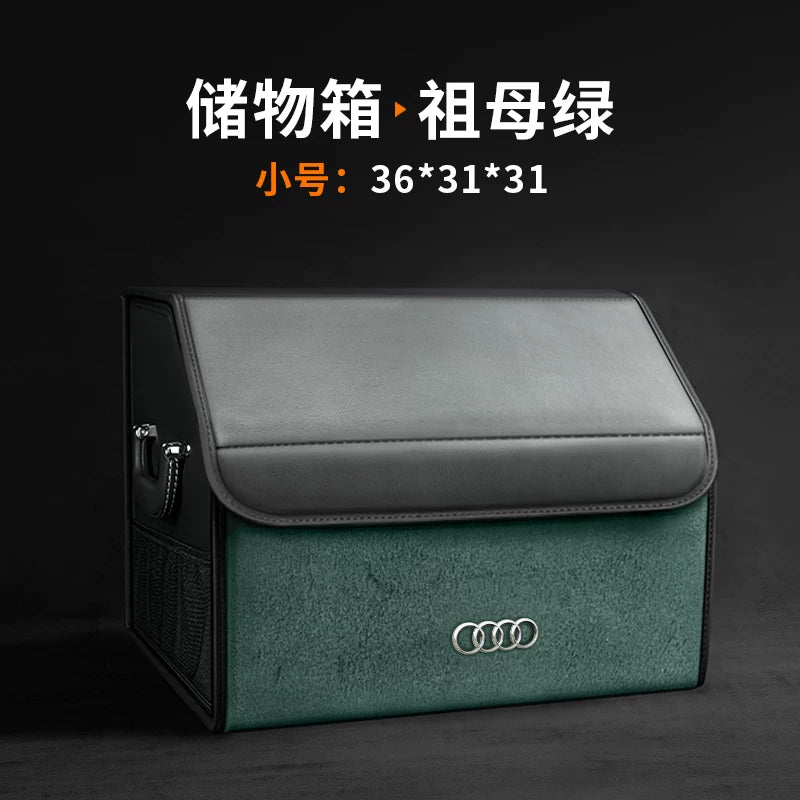 Audi trunk storage box A4L/Q5L/A6L/Q3/Q7/Q2L/A8/A5/A3 car storage box