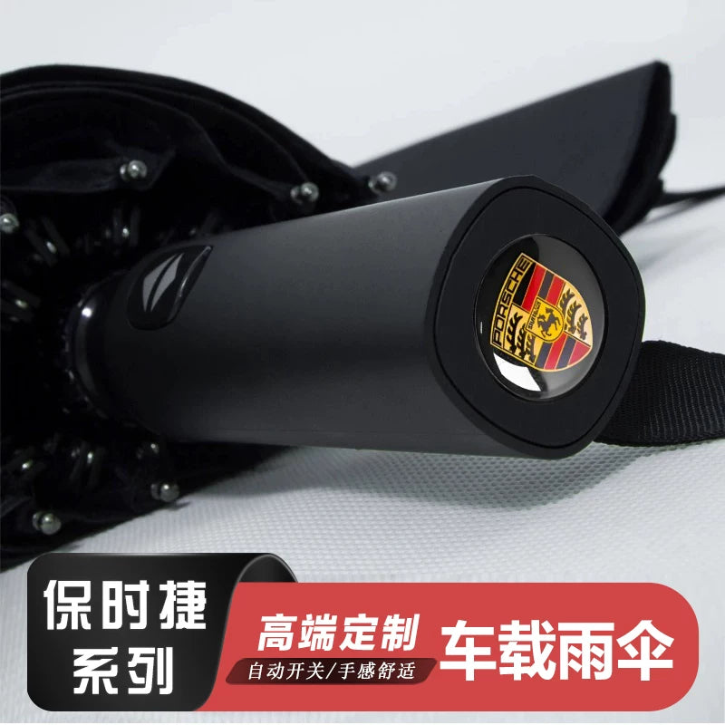 Specially designed for the Porsche Cayenne Macan Panamera 718 911 car umbrella, fully automatic folding sunshade