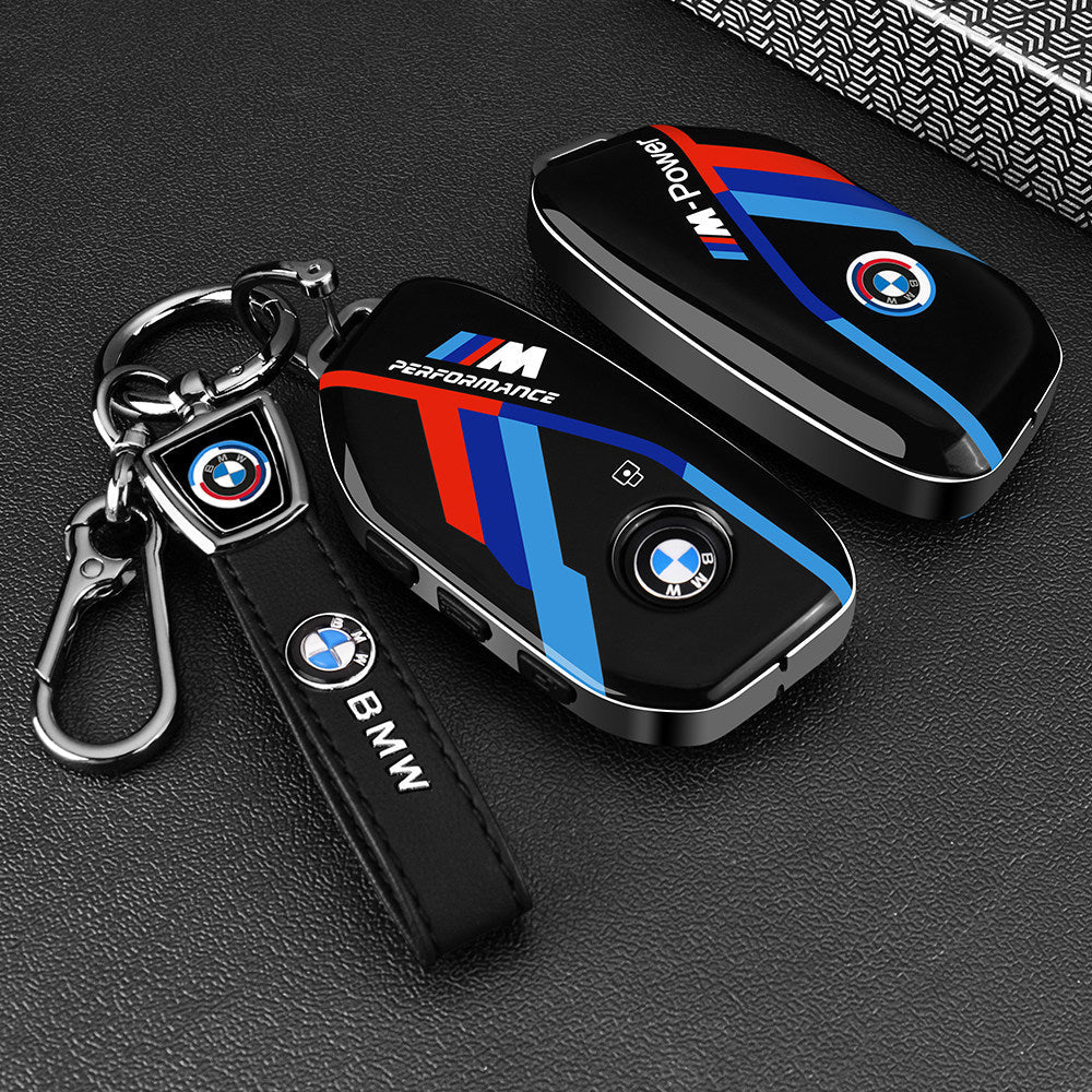 BMW Mineral Lime painted key case cover with shell only for 3 5 Series X1 X3 X5 i3 smart key