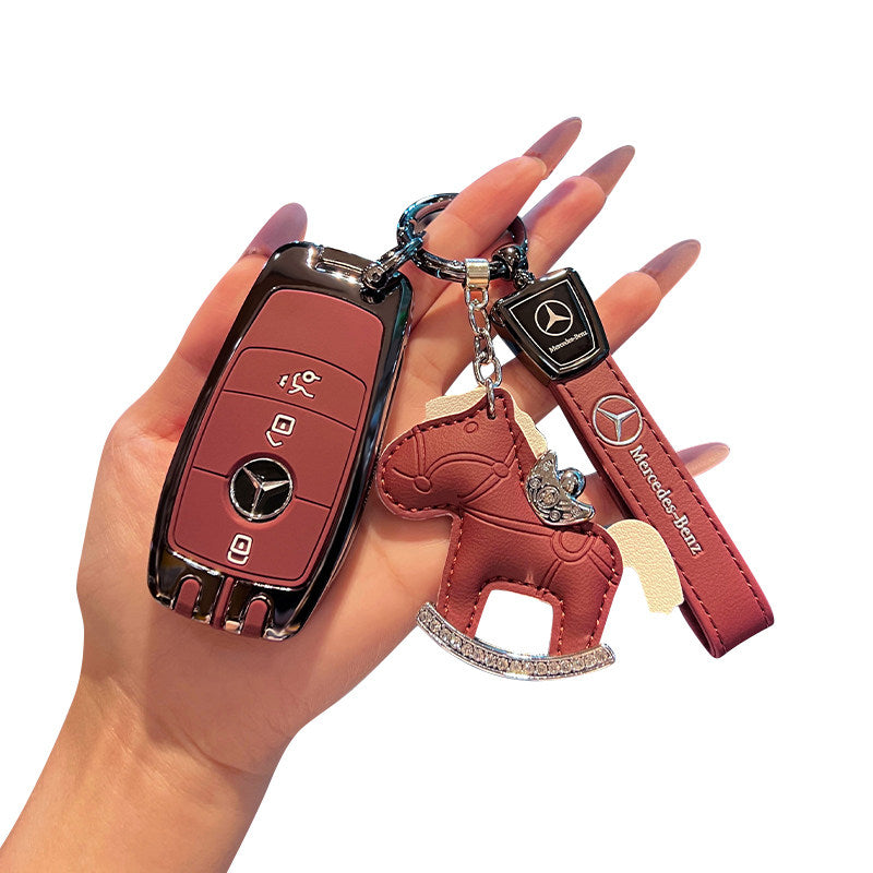 Mercedes-Benz Key Case – Metal Cover for C, E, GLC, GLE, A and GLB Class