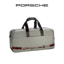 Porsche Turbo No.1 Heritage Weekender Duffel – Tartan Script Grand Touring Edition