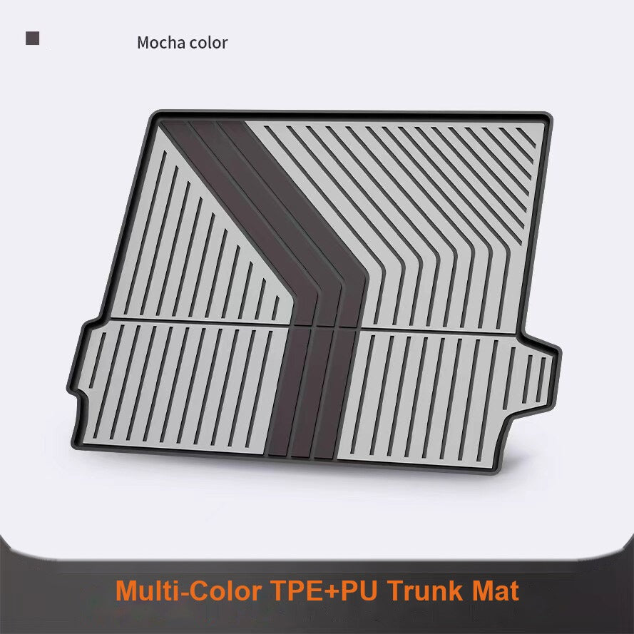 BMW trunk mat Mocha color option