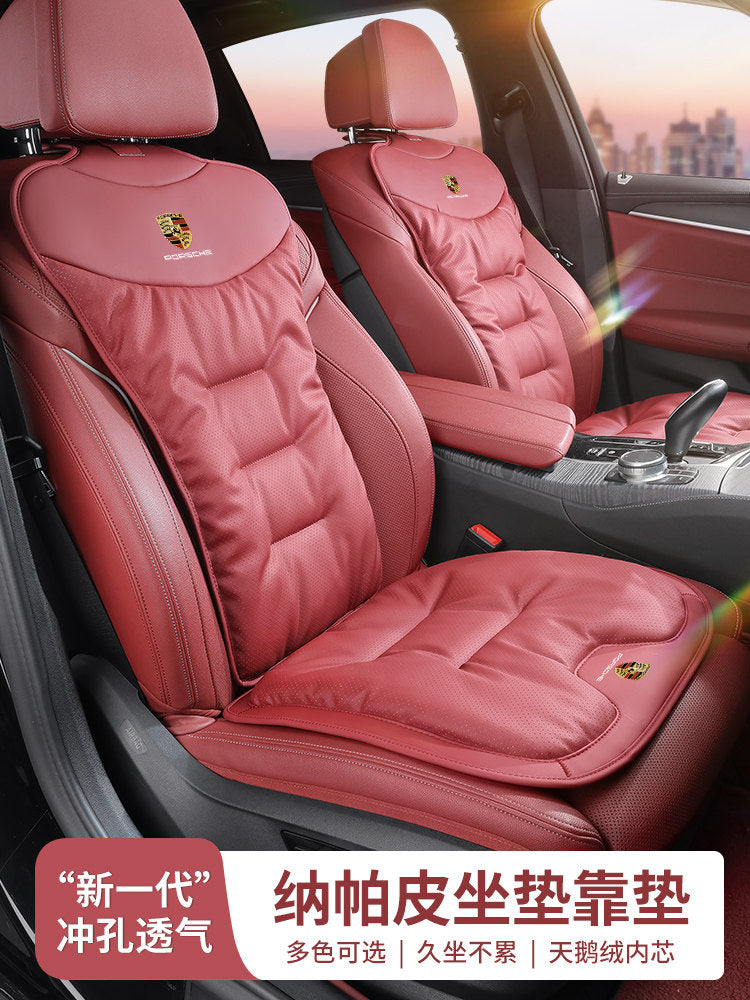 Porsche seat cushions: new Cayenne Panamera Macan 718 911 interior seat cushion covers suitable for all seasons