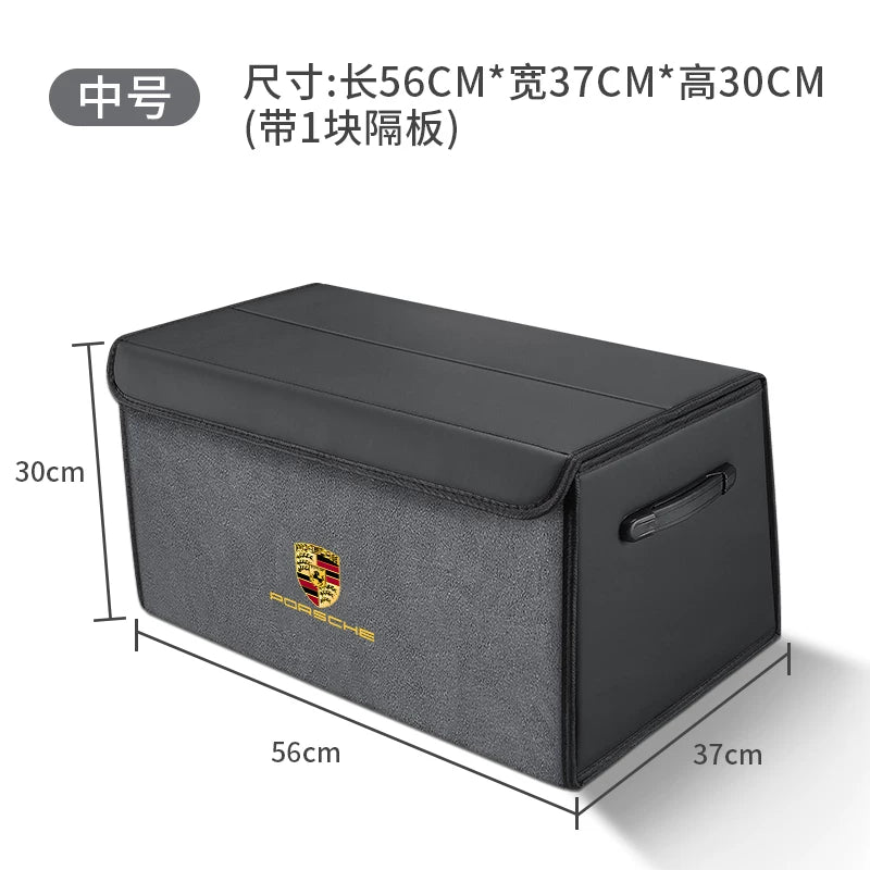 Suitable for Porsche car trunk storage, Cayenne Macan, Palamella, Taycan car organizer