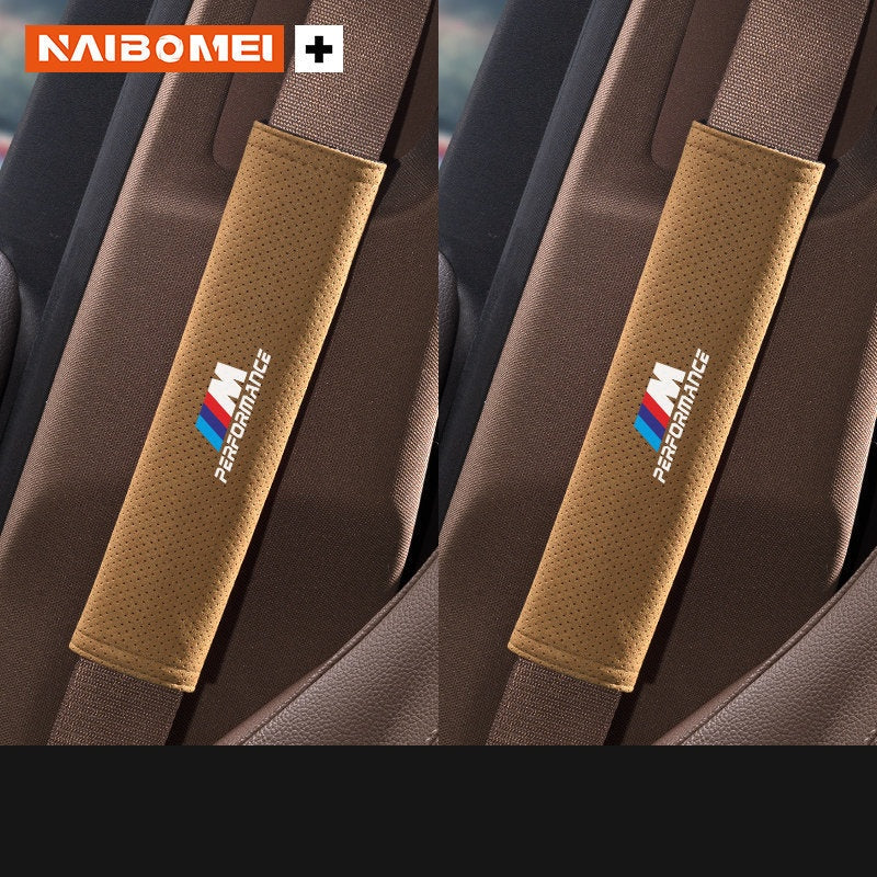 Накладка на ремень безопасности BMW M – замшевая накладка на ремень