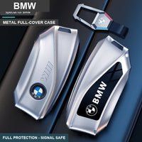 BMW sleutelhoes van legering - volledige hoes voor smart keys van 3/5-serie, 325Li, 530 en X1/X3/X5/X7