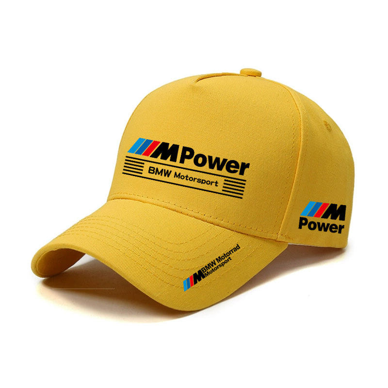 BMW M Power Stripe baseball cap in yellow