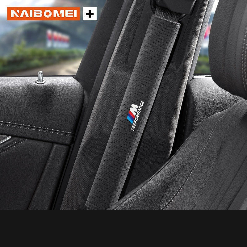 Накладка на ремень безопасности BMW M – замшевая накладка на ремень