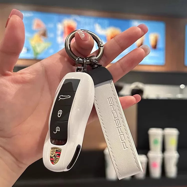 Porsche Signature Gloss Key Shell – 13-Colour Crest Collection and Houndstooth Edition