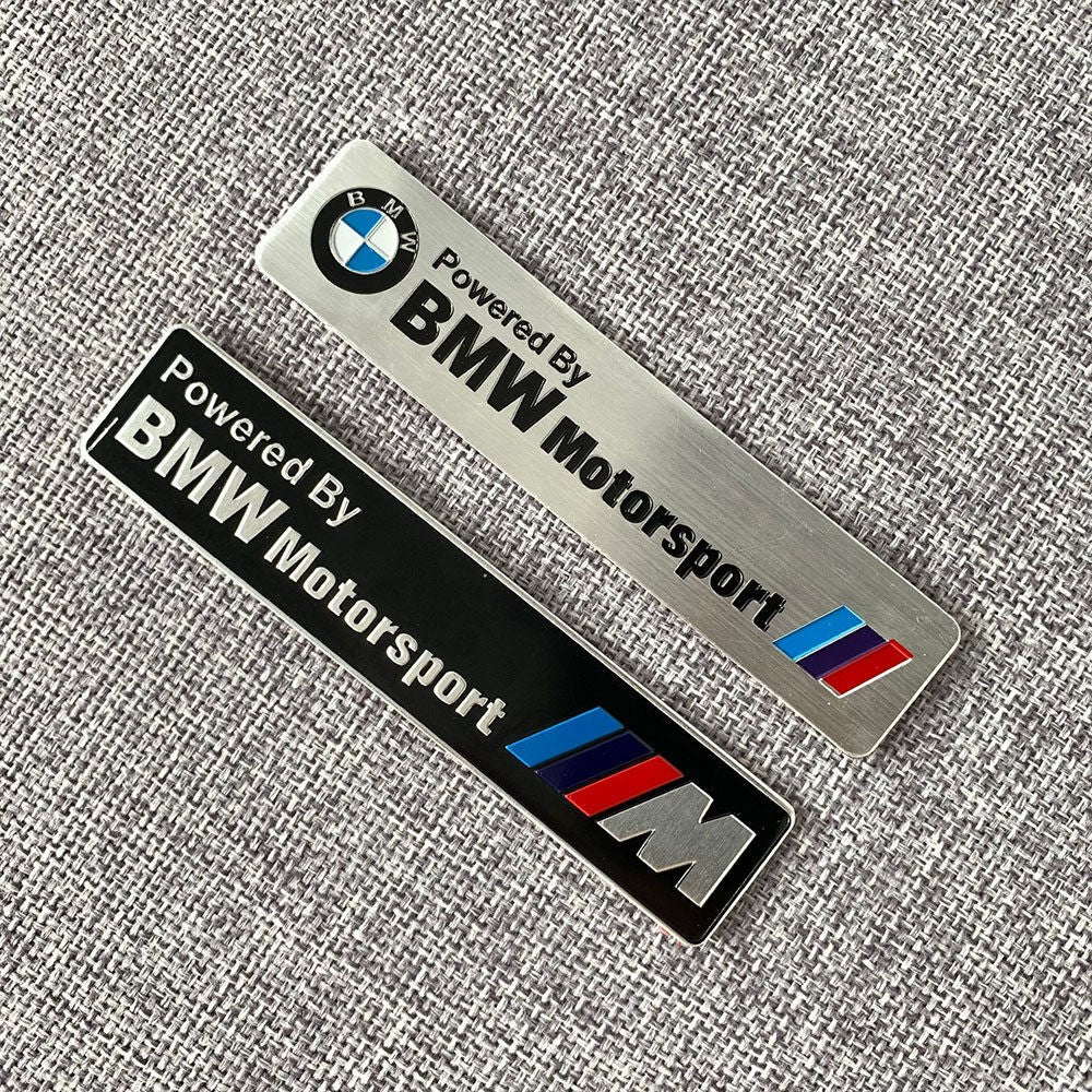 BMW & Mercedes-Benz Metal Emblem Badge Stickers