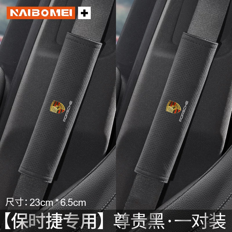 Applicable Porsche Paramela 911 Cayenne 718 Parmecalman car seat belt shoulder guard trim trim