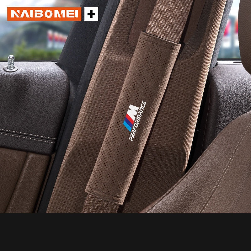 Накладка на ремень безопасности BMW M – замшевая накладка на ремень