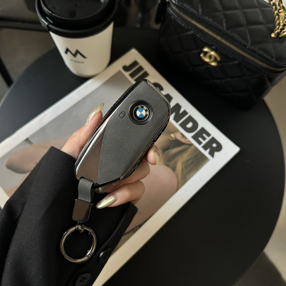 Compatible with BMW key covers, new 5 Series 7 X1 X5 X3 shell X4 X6 35 530 Blade 3 Series 325li buckle