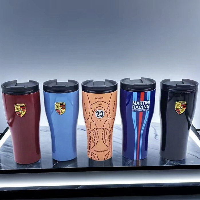 Porsche Insulated Travel Mug – Stainless Steel Hot & Cold Cup