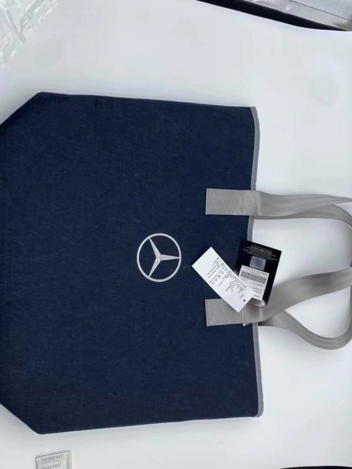 Mercedes-Benz shopping bag, car delivery gift, European and American style handbag, sports travel simple casual storage bag