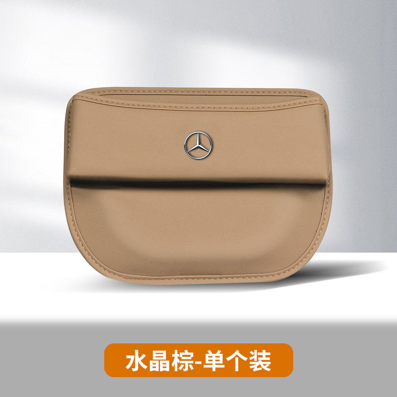 Compatible with Mercedes-Benz seat storage boxes, C-Class E-Class e300L C260l c200 GLC GLE car gap storage boxes