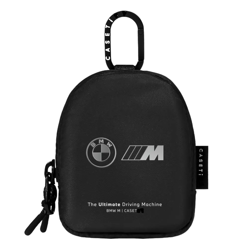 مجموعة أغطية AirPods من BMW M - غطاء مقاوم للصدمات، حامل بطاقات، وحقيبة تخزين
