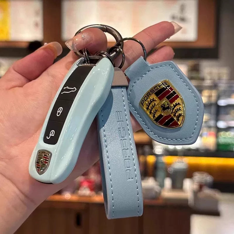 Porsche Signature Gloss Key Shell – 13-Colour Crest Collection and Houndstooth Edition